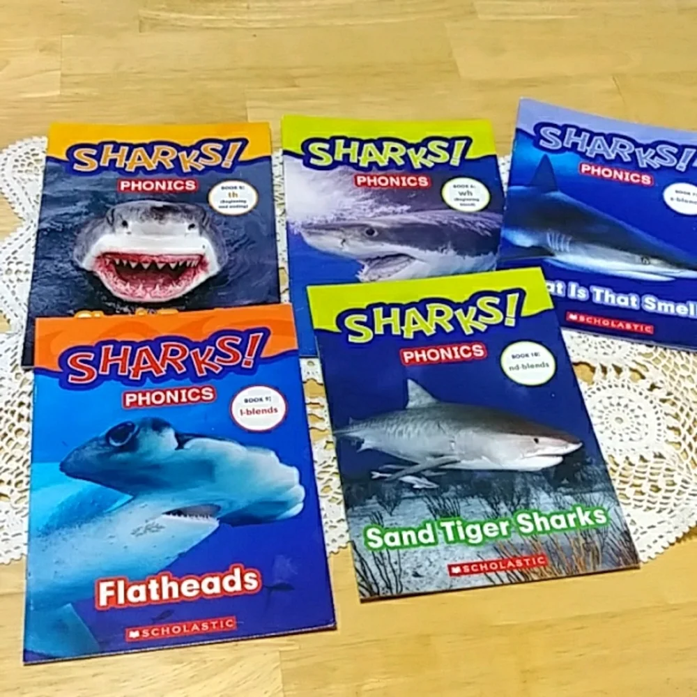 Sharks Phonics Readers, scholastic early readers